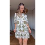 Vestido Curto Mari Estampado