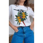 Tshirt Média Rio Arara Estampado