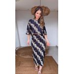 Saia Midi Zebra Estampado