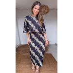 Saia Midi Zebra Estampado