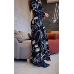 Calça Pantalona Céu De Flor Estampado