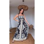 Vestido Cropped Georgia Estampado