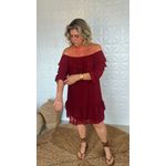 Vestido Shakira Vinho