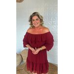 Vestido Shakira Vinho