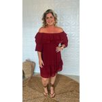 Vestido Shakira Vinho