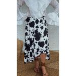 Saia Transpassada Animal Print