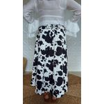 Saia Transpassada Animal Print