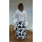 Saia Transpassada Animal Print