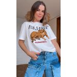 Tshirt Média Vira Lata Off White