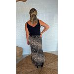 Saia De Seda Oncinha Animal Print