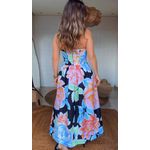 Vestido Cropped Floral Sofia Estampado