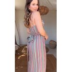 Vestido Alçinha Listra Pipa Estampado