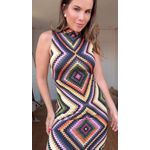 Vestido Midi Pretti Estampado
