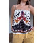 Regata Tapete De Arara Estampado