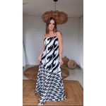 Vestido Midi Panteras Estampado
