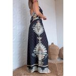 Calça Reta Georgia Estampado