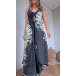 Calça Reta Georgia Estampado