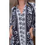 Vestido Cropped Coqueiral Estampado