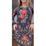 Vestido Curto Floral Belle Estampado