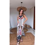 Vestido Midi Tapete De Arara Estampado