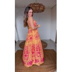 Vestido Longo Olivia Estampado