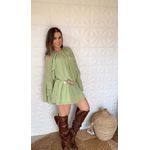 Vestido Joyce Chiclé Verde Menta