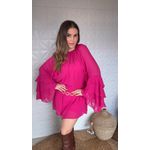 Vestido Joyce Chiclé Fúcsia 