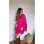 Vestido Joyce Chiclé Fúcsia 