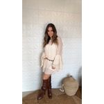 Vestido Joyce Chiclé Bege 