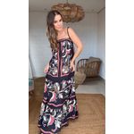 Vestido Cropped Lia Estampado