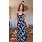 Vestido Alcinhas Tigres Estampado