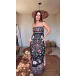 Vestido Cropped Lina Estampado
