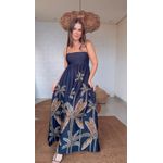 Vestido Cropped Talamanca Estampado