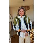Camisa Cutwork Estampado