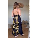 Vestido Cropped Lenço Trancoso Estampado