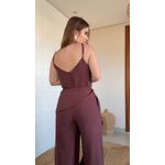 Macacão Celine Marrom