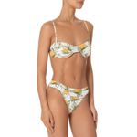Biquini Meia Taça Suco De Abacaxi Estampado