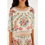 Tshirt Cropped Brisa Serena Estampado