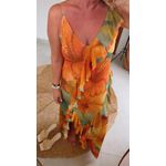 Vestido Tule Thalia Estampado