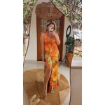 Vestido Tule Thalia Estampado