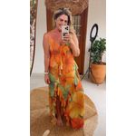 Vestido Tule Thalia Estampado