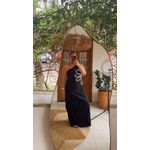 Vestido Longo Sabrina Preto