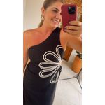 Vestido Longo Sabrina Preto