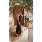 Vestido Longo Sabrina Preto