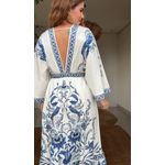 Vestido Midi Nina Estampado