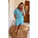 Conjunto Perola Azul Claro