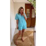 Conjunto Perola Azul Claro