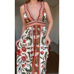 Vestido Cropped Floral Natália Estampado