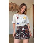 Tshirt Média América Latina Estampado