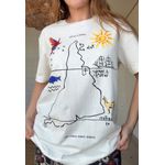 Tshirt Média América Latina Estampado